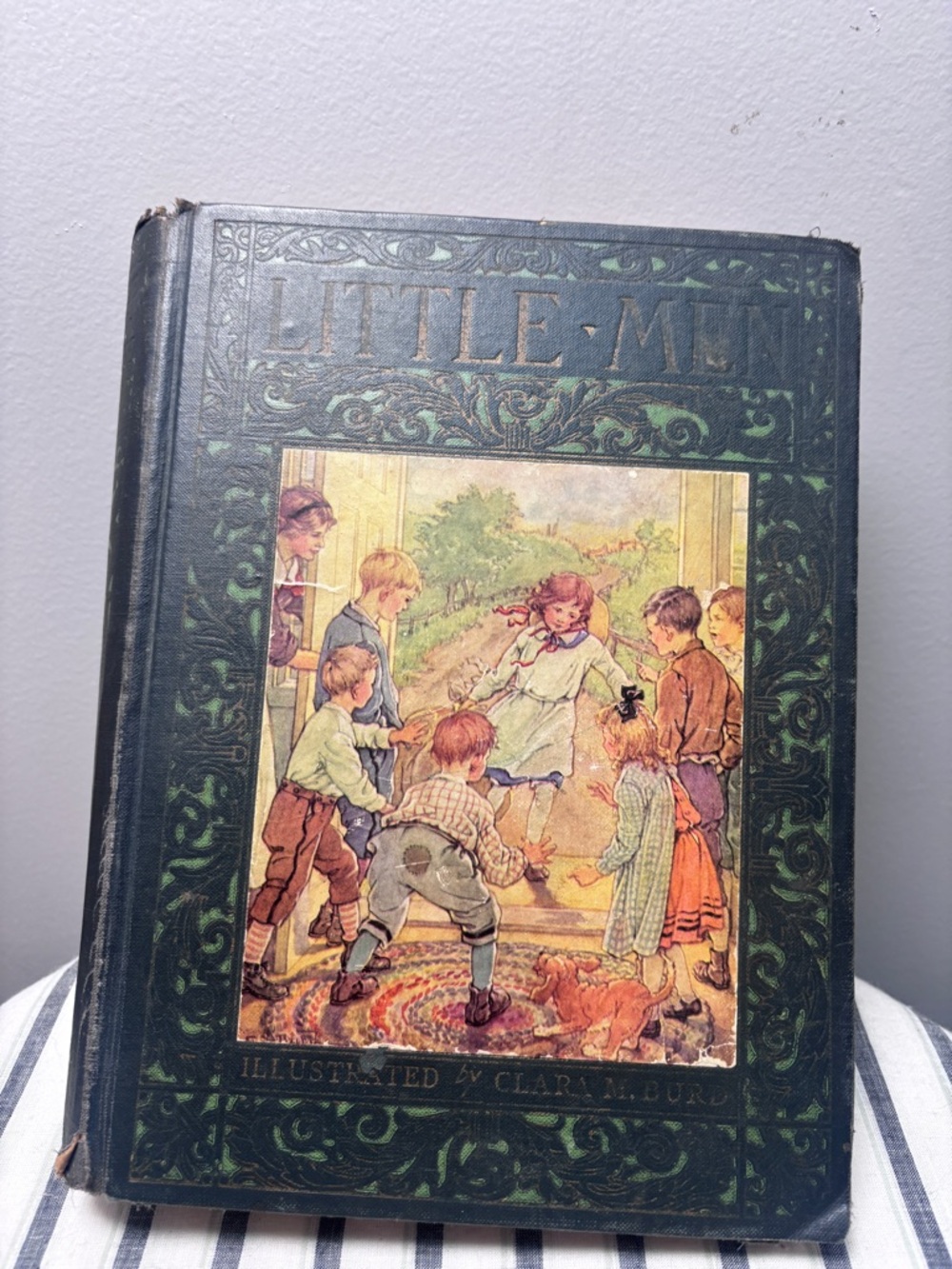Little Men by Louisa M. Alcott 1928 Hardcover Life at Plumfield with Jo's Boys